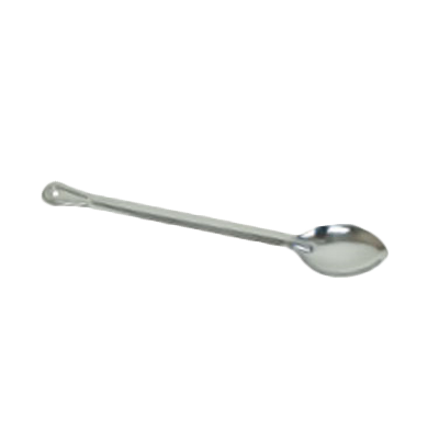 Thunder Group SLSBA021 21" Stainless Steel Solid Flat Handle Basting Spoon