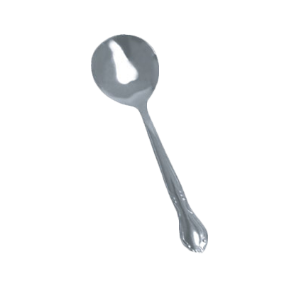 Thunder Group SLSF113 Bouillon Spoon, 6.1", 18/0 stainless steel, bright finish, Sunflower