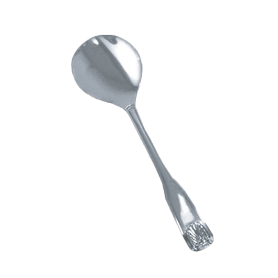Thunder Group SLSS003 Bouillon Spoon, 6.22", 18/0 stainless steel, mirror-finish, Sea Shell