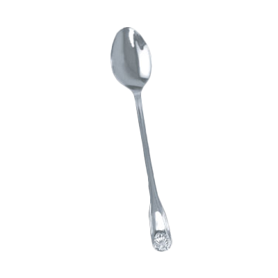 Thunder Group SLSS005 Iced Tea Spoon, 7.52", 18/0 stainless steel, mirror-finish, Sea Shell