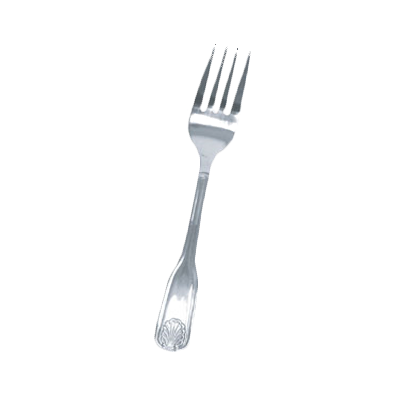 Thunder Group SLSS007 Salad Fork, 7.01", 18/0 stainless steel, mirror-finish, Sea Shell