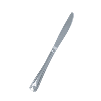 Thunder Group SLSS009 Dinner Knife, 8.9", 18/0 stainless steel, mirror-finish, Sea Shell