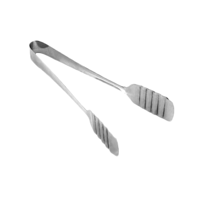 Thunder Group SLTG608 9"L Stainless Steel Pastry Tongs