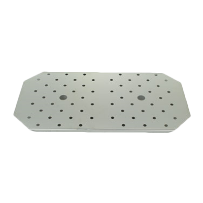 Thunder Group SLTHFB017 17" X 8-3/4" Stainless Steel Perforated False Bottom