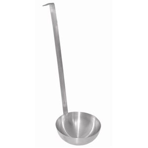 Thunder Group SLTL003 2 oz Stainless Steel Ladle w/ Hooked Handle