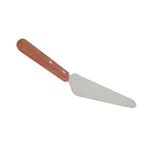 Thunder Group SLTWPS006 Pizza Server, 2-1/2" x 5" blade, wood handle, stainless steel