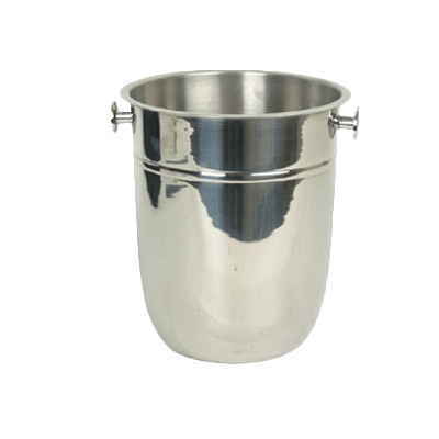 Thunder Group SLWB001 Wine Bucket, 8 quart capacity, for use with stand SLWB003, stainless steel