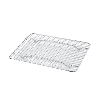 Thunder Group SLWG002 Wire Grate, 8" x 10" (1/2 size steam pan), footed, chrome plated