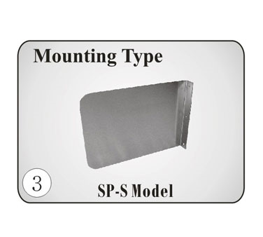 GSW USA SP-S1812 Splash Guard, for 18" Compartment Sink