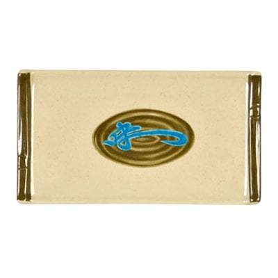 Thunder Group 0011J Sashimi Platter, 8-1/2" X 4-3/4", BPA Free, NSF
