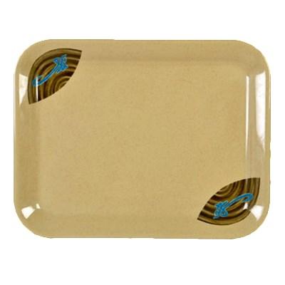 Thunder Group 0901J Wei 13-1/8" x 10-1/4" Melamine Small Tray