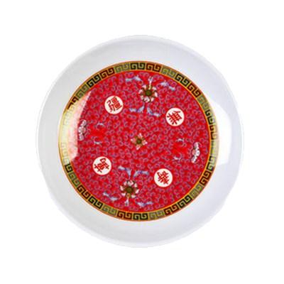 Thunder Group 1004TR Longevity 4-1/2" Round Melamine Plate