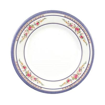 Thunder Group 1006AR Rose 6" Round Melamine Plate