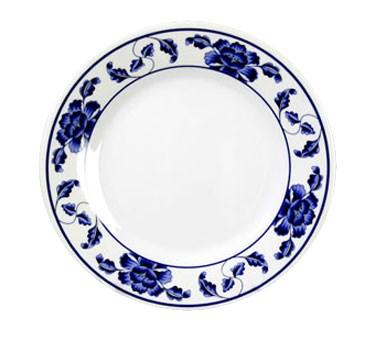 Thunder Group 1006TB Lotus 6" Round Melamine Plate