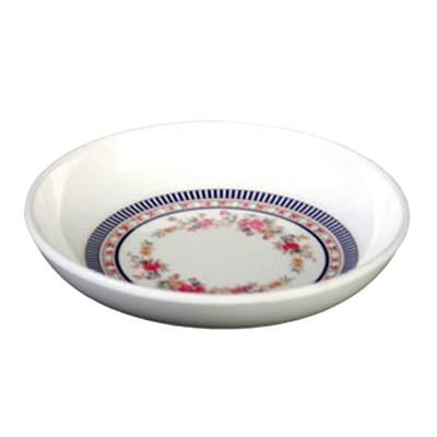 Thunder Group 102.8AR Rose 2 oz. Round Melamine Sauce Dish