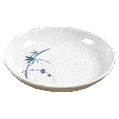 Thunder Group 102.8BB Blue Bamboo 2 oz. Round Melamine Sauce Dish
