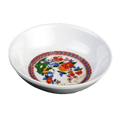 Thunder Group 1101TP Peacock 1 Oz, Round Melamine Sauce Dish