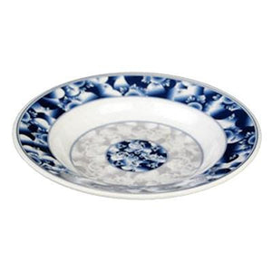 Thunder Group 1106DL Blue Dragon Soup 3 oz. Round Melamine Soup Plate