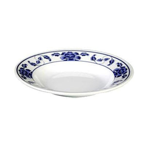 Thunder Group 1108TB Lotus 7 oz. Round Melamine Soup Plate