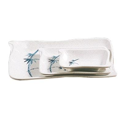 Thunder Group 1607BB Sauce Dish, 2 Oz, 4" X 2-3/4", Wave Shape, BPA Free, NSF