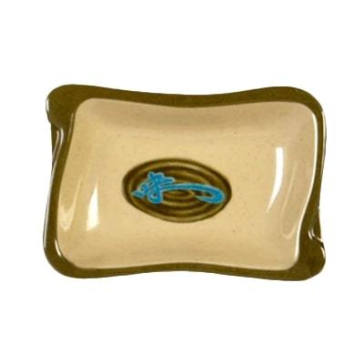Thunder Group 1607J Sauce Dish, 2 Oz, 4" X 2-3/4", Wave Shape, BPA Free, NSF