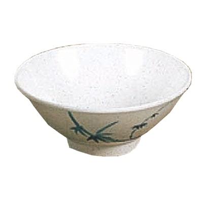 Thunder Group 3005BB Blue Bamboo 9 oz. Round Melamine Rice Bowl