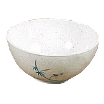 Thunder Group 3006BB Blue Bamboo 9 oz. Round Melamine Soup Bowl