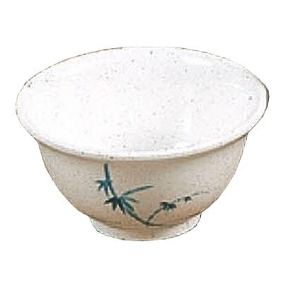 Thunder Group 3008BB Blue Bamboo 6 oz. Round Melamine Rice Bowl