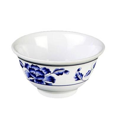 Thunder Group 3008TB Lotus 6 oz. Round Melamine Rice Bowl