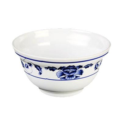 Thunder Group 3201TB Lotus 20 oz. Round Melamine Noodle Bowl