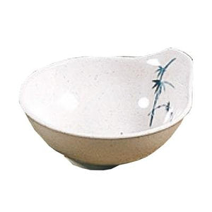 Thunder Group 3501BB Blue Bamboo 7 oz. Round Melamine Sauce Bowl