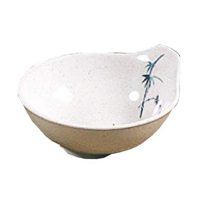 Thunder Group 3501BB Blue Bamboo 7 oz. Round Melamine Sauce Bowl