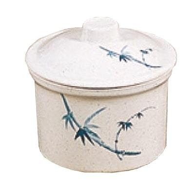 Thunder Group 3504BB 14 oz Blue Bamboo Pattern Melamine Bowl