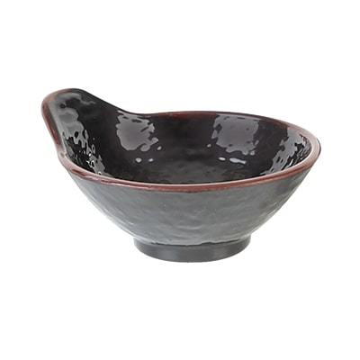 Thunder Group 3601TM 5 oz Tenmoku Pattern Melamine Dip Bowl