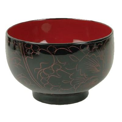 Thunder Group 45-3 Wood Soup/Rice Bowl 9 Oz 4" Diameter