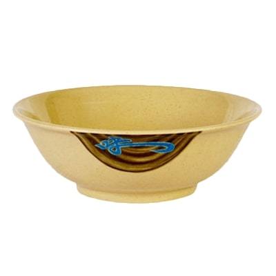 Thunder Group 5060J 22 oz Wei Pattern Melamine Rimless Bowl