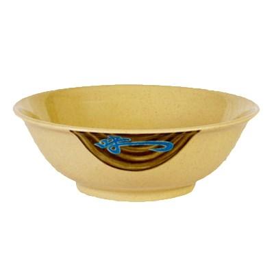 Thunder Group 5070J 36 oz Wei Pattern Melamine Rimless Bowl