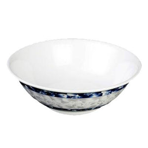Thunder Group 5075DL 52 oz Blue Dragon Pattern Melamine Rimless Bowl