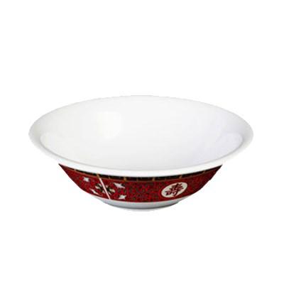 Thunder Group 5107TR 24 oz Longevity Pattern Melamine Deep Bowl
