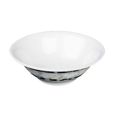 Thunder Group 5108DL 34 oz Blue Dragon Pattern Melamine Deep Bowl