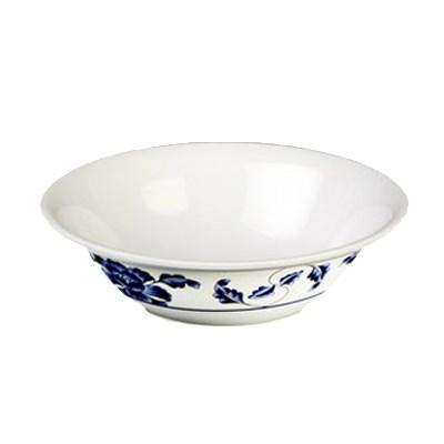 Thunder Group 5108TB 34 oz Lotus Pattern Melamine Deep Bowl