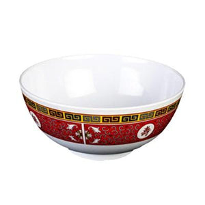 Thunder Group 5208TR 56 oz Longevity Pattern Melamine Rice Bowl