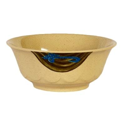 Thunder Group 5275J Wei 1.1 Qt. Round Melamine Scalloped Bowl