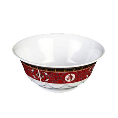 Thunder Group 5285TR Longevity 1.66 Qt. Round Melamine Scalloped Bowl