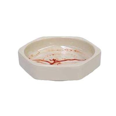 Thunder Group 6602GD Gold Orchid 3 oz. Round Melamine Dish