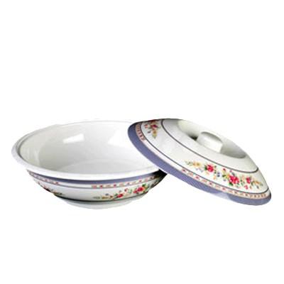 Thunder Group 8010AR Serving Bowl, 75 Oz, 10" Dia, With Lid, BPA Free, NSF