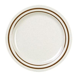 Thunder Group AD106AA Bread Plate, 6-1/4" Dia, Round, BPA Free, NSF