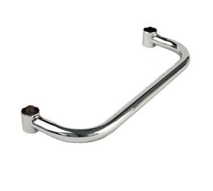 Thunder Group CMCH014 Cart Handle, 14"L Extended, Chrome-Finish, NSF