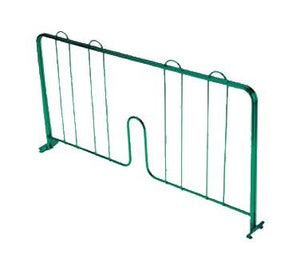 Thunder Group CMDE014 Shelf Divider, 14"L, Pressure-Fit, Epoxy Coated, Green, NSF