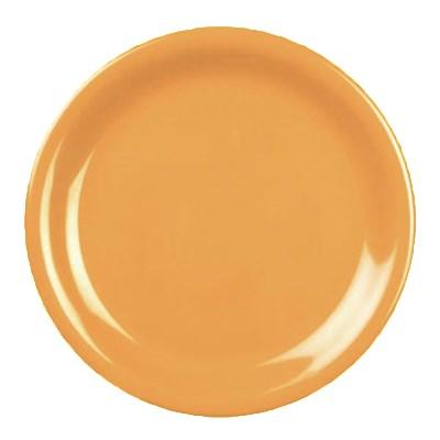 Thunder Group CR106YW Plate, Yellow, 6-1/2" Dia, Round, BPA Free, NSF